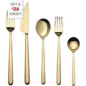Mepra 5pc Flatware Set with $26 Credit NoColor NoSize