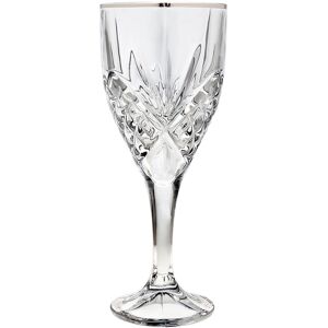 Godinger Dublin Set of 4 Platinum 9oz Goblets NoColor NoSize