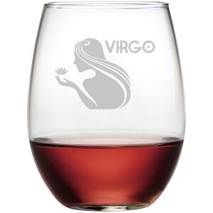 Susquehanna Glass Set of Four Virgo 21oz Stemless Wine Glasses NoColor NoSize