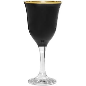 Alice Pazkus Set of 6 Water Glasses Gold NoSize