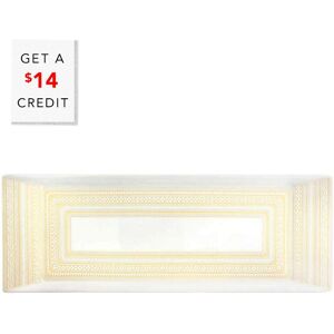 Vista Alegre Ivory Tart Tray with $14 Credit Ivory NoSize