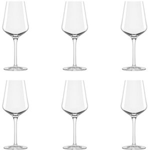 10 Strawberry Street Set of 6 Breckenridge Glassware: Red Wine Glass NoColor NoSize