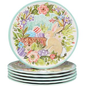 Certified International Joy of Easter Salad Plates (Set of 6) NoColor NoSize