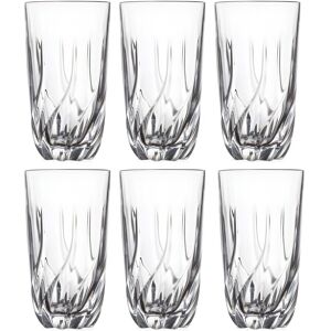 Barski Set of 6 15.75oz Highball Glasses Clear NoSize