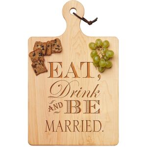 Maple Leaf at Home Eat, Drink & Be Married Artisan Maple Paddle NoColor NoSize