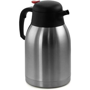 MegaChef 2 Quart Stainless Steel Thermal Beverage Carafe for Coffee and Tea NoColor NoSize