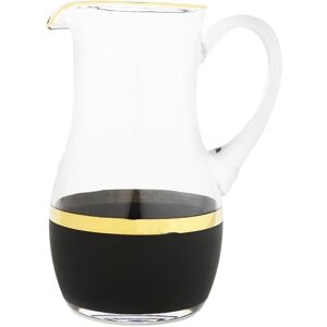Alice Pazkus Glass Pitcher Black NoSize
