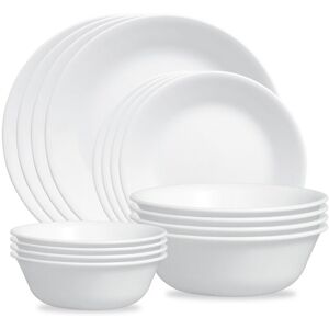 Corelle Winter Frost White 16pc Dinnerware Set NoColor NoSize