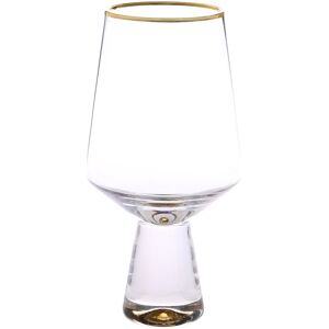 Alice Pazkus Set of 6 Water Glasses Gold NoSize