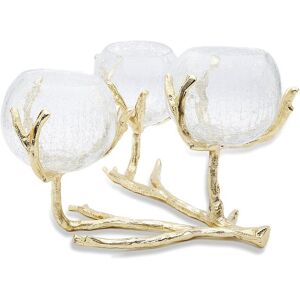 Alice Pazkus 3 Branch Centerpiece Gold NoSize