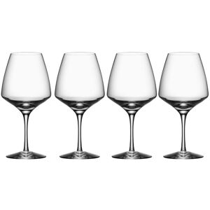 Orrefors Set of 4 Pulse Wine Glasses NoColor NoSize