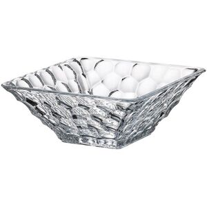 Barski Glass Large Square Pebbled Bowl NoColor NoSize
