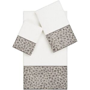Linum Home Textiles 100% Turkish Cotton 3pc Embellished Towel Set NoColor NoSize Linum Home Textiles 100% Turkish Cotton 3pc Embellished Towel Set NoColor NoSize