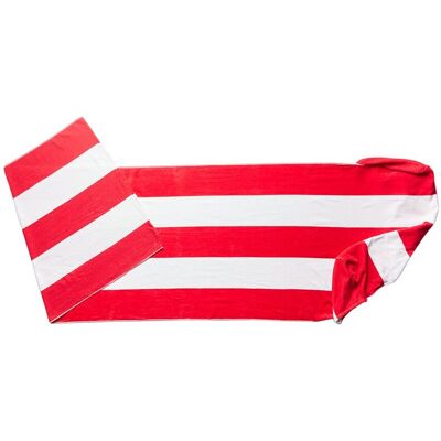 Superior Cotton Standard Size Cabana Stripe Chaise Lounge Chair Cover Red os Superior Cotton Standard Size Cabana Stripe Chaise Lounge Chair Cover Red os