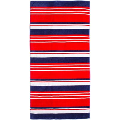 Espalma Ship Ahoy Beach Towel Red NoSize Espalma Ship Ahoy Beach Towel Red NoSize
