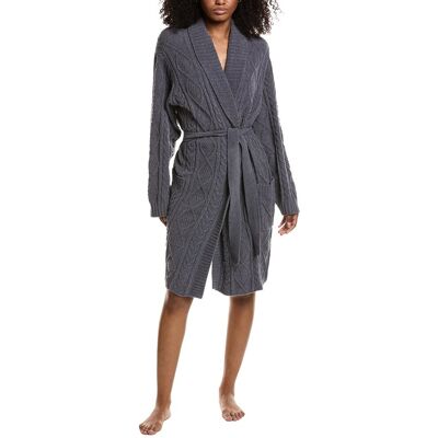 PJ Salvage Cable Crew Robe Grey XL PJ Salvage Cable Crew Robe Grey XL
