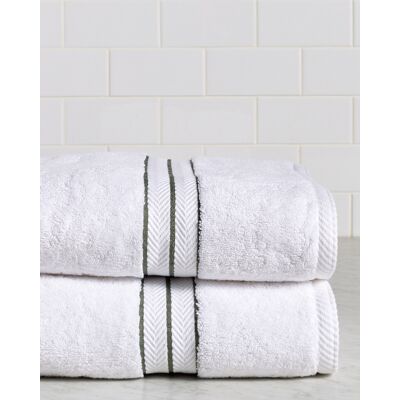 Superior Solid Long-Staple Combed 2pc Bath Turkish Cotton Towel Set NoColor 2pc Superior Solid Long-Staple Combed 2pc Bath Turkish Cotton Towel Set NoColor 2pc