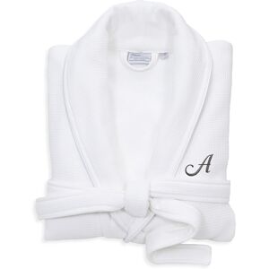 Linum Home Textiles Monogrammed Waffle Large/X-Large Terry Bathrobe, (A-Z) NoColor s