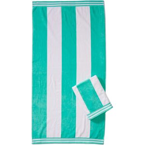 Superior Home City Set of 2 Cabana Stripes Beach Cotton Towels NoColor set of 2
