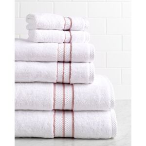Superior Long-Staple Combed 6pc Assorted Solid Turkish Cotton Towel Set NoColor NoSize