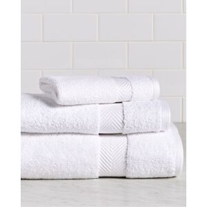 Superior Solid Absorbent Strong Zero-Twist 3pc Cotton Towel Set NoColor 3pc