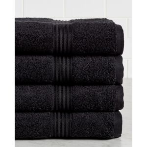 Superior Solid Absorbent 4pc Bath Egyptian Cotton Towel Set NoColor 4pc set