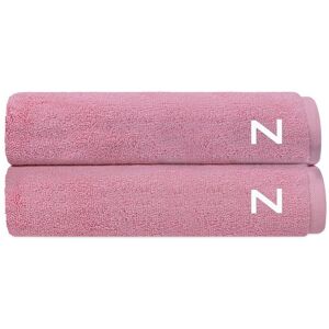 DePera Home Set of 2 Puresoft Monogrammed Turkish Bath Towels NoColor h