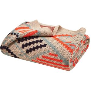 Unikome Boho Knit Throw Blanket NoColor one size