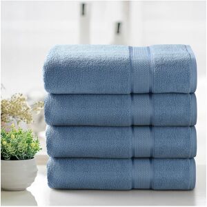 Kathy Ireland 2pc Zero Twist Cotton Plush Bath Sheet Set NoColor Set of 4
