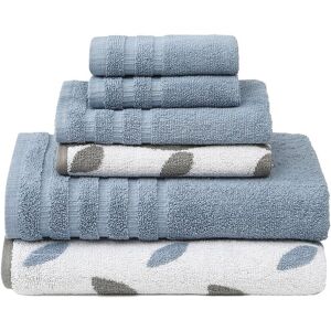 Modern Threads 6pc Vines Yarn Dyed Towel Set NoColor NoSize