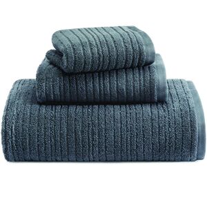 Kenneth Cole New York Brooks 3pc Towel Set Charcoal NoSize