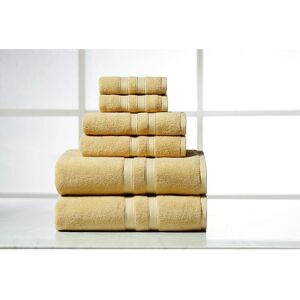 Bibb Home 6pc Egyptian Cotton Towel Set NoColor 6pc