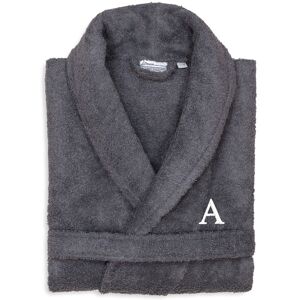 Linum Home Textiles Monogrammed Unisex Large Terry Bathrobe, (A-Z) NoColor g
