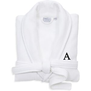 Linum Home Textiles Monogrammed Waffle Large/X-Large Terry Bathrobe, (A-Z) NoColor r
