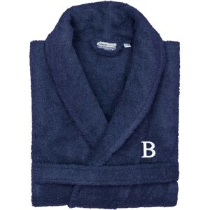 Linum Home Textiles Monogrammed Unisex Terry Bathrobe Large/X-Large, (A-Z) NoColor s