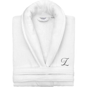 Linum Home Textiles Anovia Personalized Velour Bathrobe NoColor c