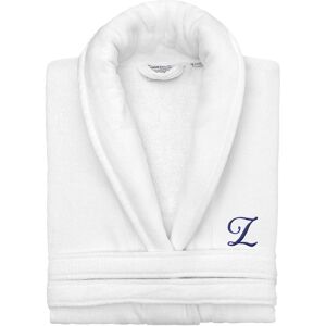 Linum Home Textiles Anovia Personalized Velour Bathrobe NoColor a