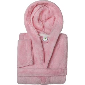 Linum Home Textiles Linum Kids Super Plush Hooded Bathrobe NoColor Large
