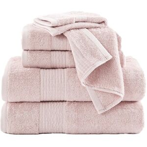 Brooklyn Loom Cotton Tencel 6pc Towel Set BLUSH NoSize