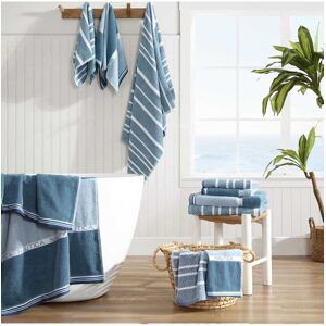 Nautica Belle Castle Terry 6pc Towel Set Blue set of 6