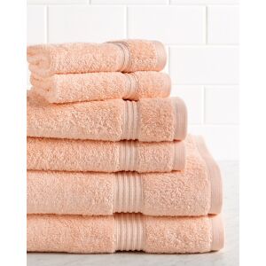 Superior Solid Soft 6pc Absorbent Egyptian Cotton Towel Set NoColor 6pc