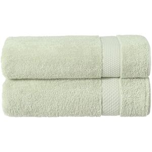 Linum Home Textiles Starlight Turkish Cotton Terry Bath Towels Set Green 4 pc