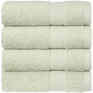 Linum Home Textiles Starlight Turkish Cotton Terry Hand Towels Set Green 6 pc