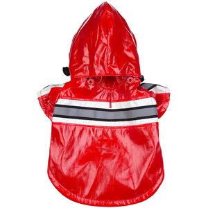 Pet Life Reflecta Glow Reflective Waterproof Adjustable Raincoat NoColor Medium Pet Life Reflecta Glow Reflective Waterproof Adjustable Raincoat NoColor Medium