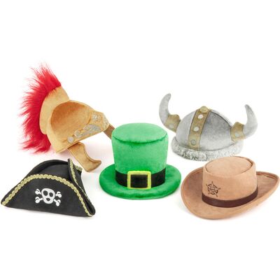 Pet P.L.A.Y. P.L.A.Y. Squeaky Toy Hats NoColor NoSize Pet P.L.A.Y. P.L.A.Y. Squeaky Toy Hats NoColor NoSize