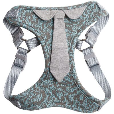 Pet Life Swanky Swag Adjustable Dog Harness with Neck Tie NoColor xs Pet Life Swanky Swag Adjustable Dog Harness with Neck Tie NoColor xs