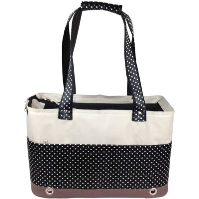 Pet Life Fashion Tote Spotted Pet Carrier NoColor NoSize Pet Life Fashion Tote Spotted Pet Carrier NoColor NoSize