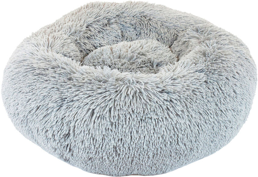 Precious Tails Super Lux Fur Donut Pet Bed NoColor Medium