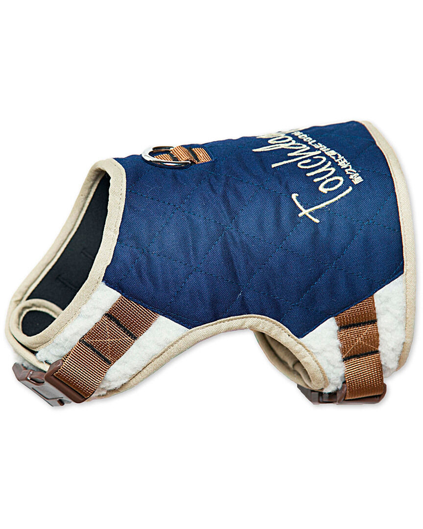 Pet Life Touchdog Tough Boutique Adjustable Fashion Dog Harness & Leash NoColor Large