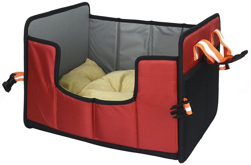 Pet Life Travel Nest Folding Travel Cat And Dog Red NoSize